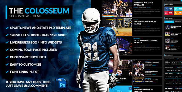 photoshop sports templates the colosseum sports magazine psd template by odin design themeforest photoshop sports templates the colosseum sports magazine psd template by odin design themeforest